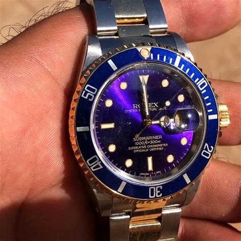 rolex 16613 purple